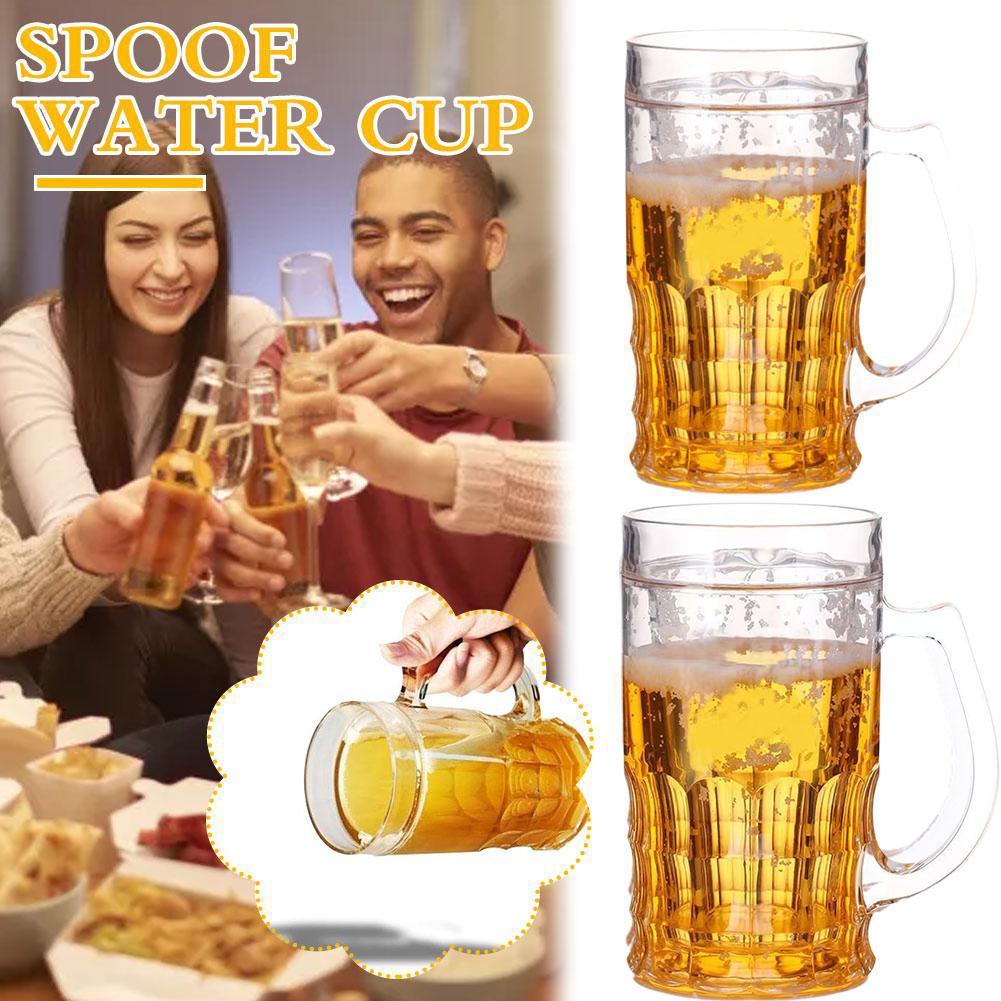 Double Wall Mug - Kubek do piwa imitujący lodę z