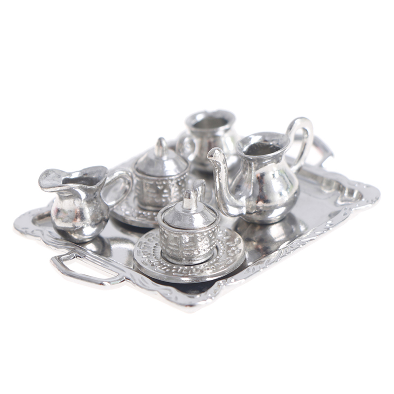 Coffee Tea Sugar Set - 10 sztuk / zestaw 1/12 Miniaturowy