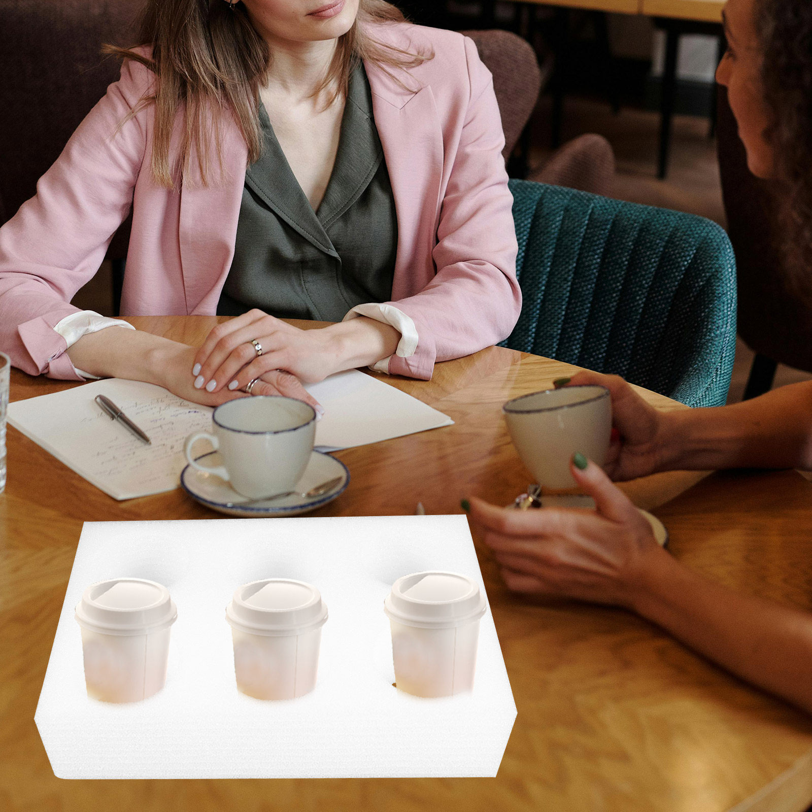 Coffee Tea Holders - 2 szt. Podstawka na napoje z