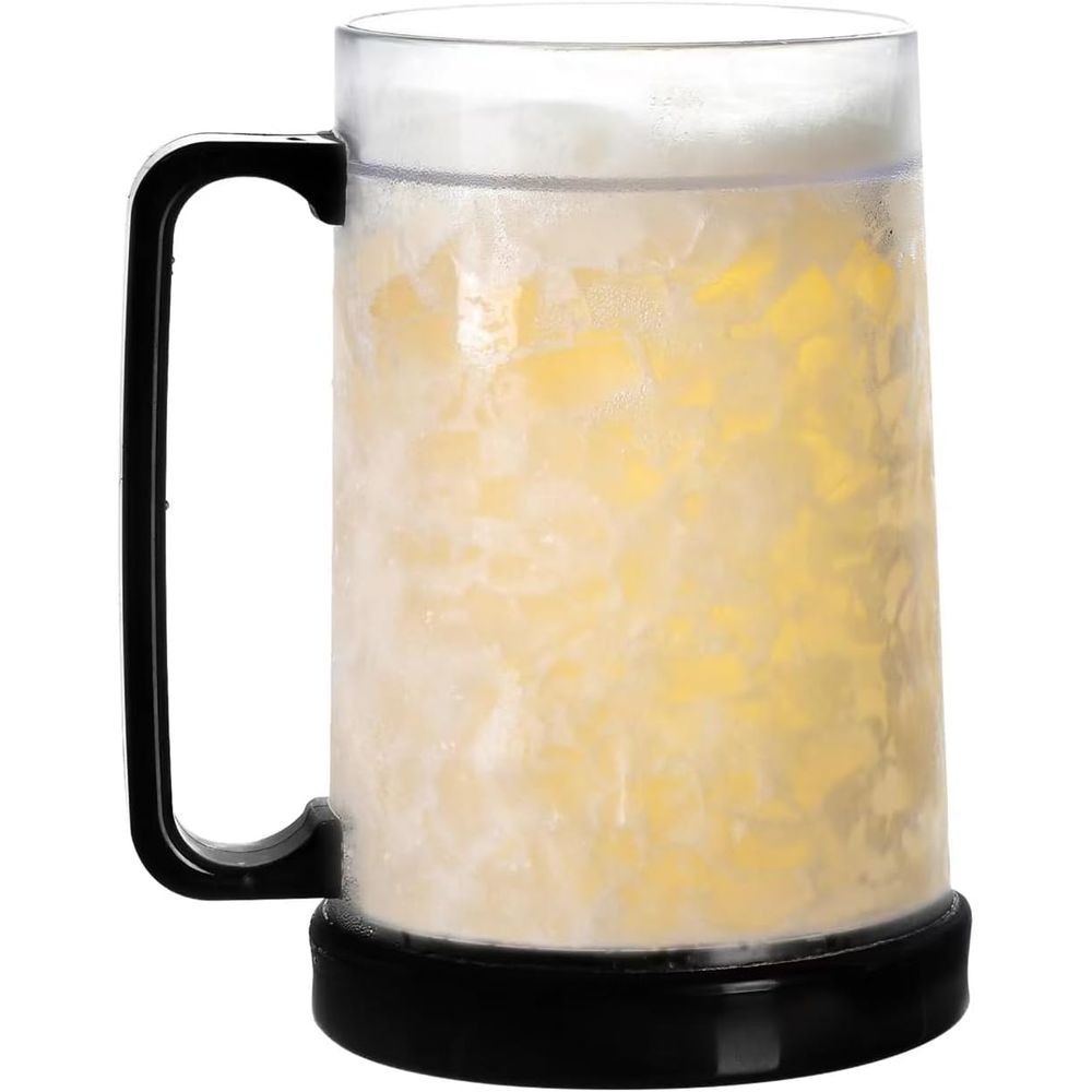 Double Wall Mug - Kubki żelowe z podwójnymi ściankami, przezroczyste,