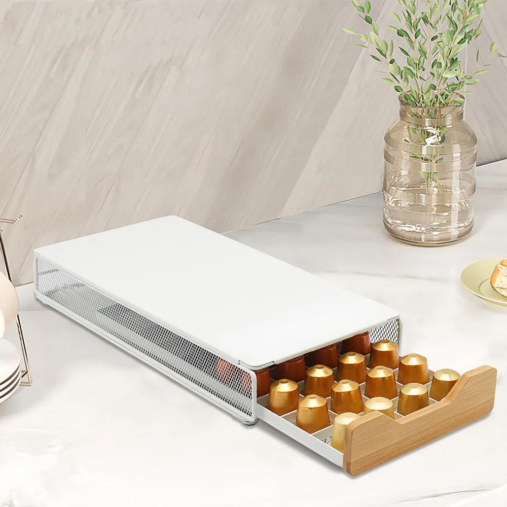 Coffee Capsule Holder - Pudełko na 40 kapsułek Nespresso z