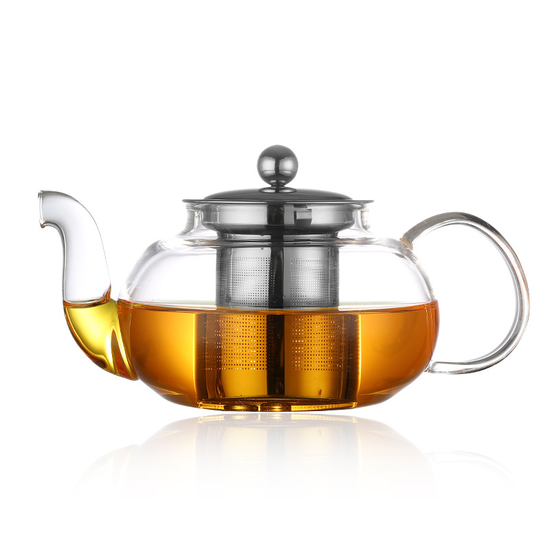 Coffee Tea Jar Set - 600/800ml żaroodporny szklany czajniczek zestaw do