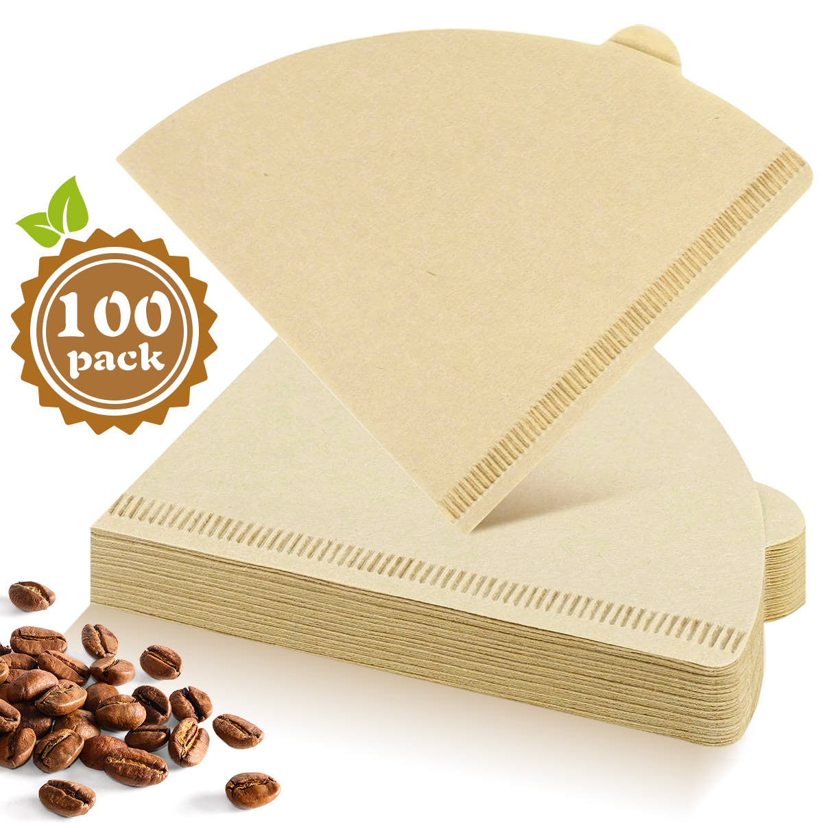 Coffee Tea Paper Cups - Filtry do kawy w kształcie stożka,