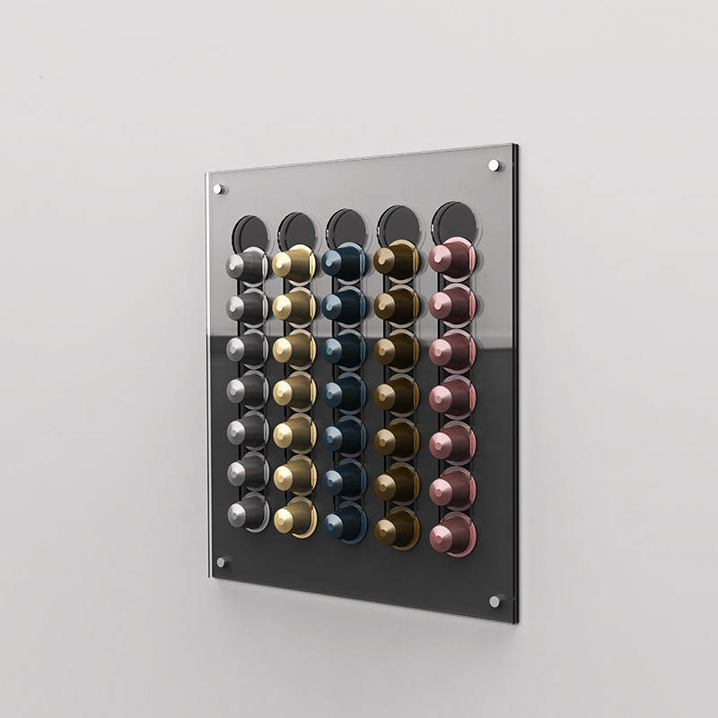 Coffee Capsule Holder - Trwały i przezroczysty pojemnik na kapsułki