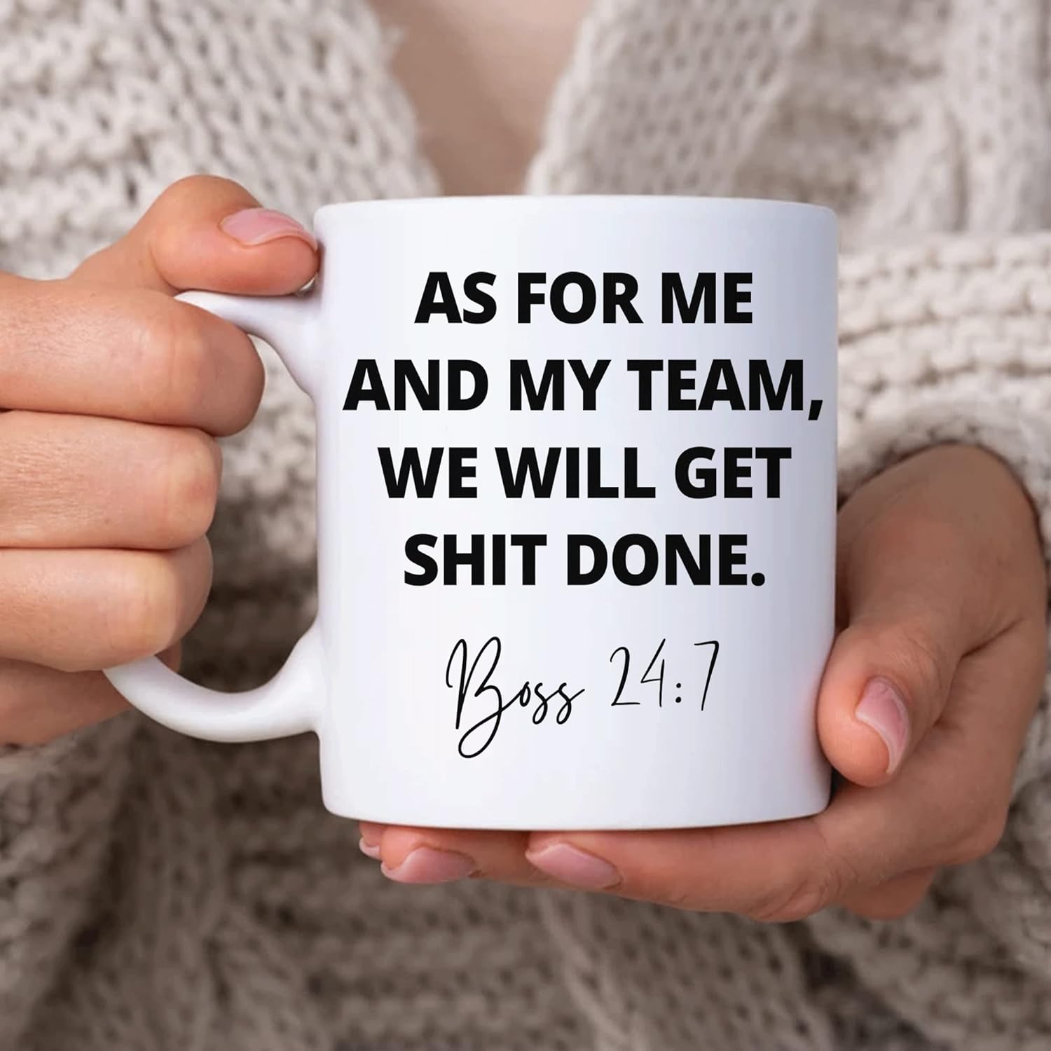 Coffee Tea You And Me - Śmieszny prezent na Boże Narodzenie urodziny