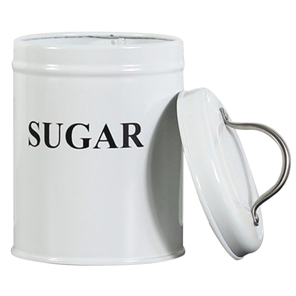 Coffee Tea Canister Set - Pojemnik na herbatę czarno-biały w stylu