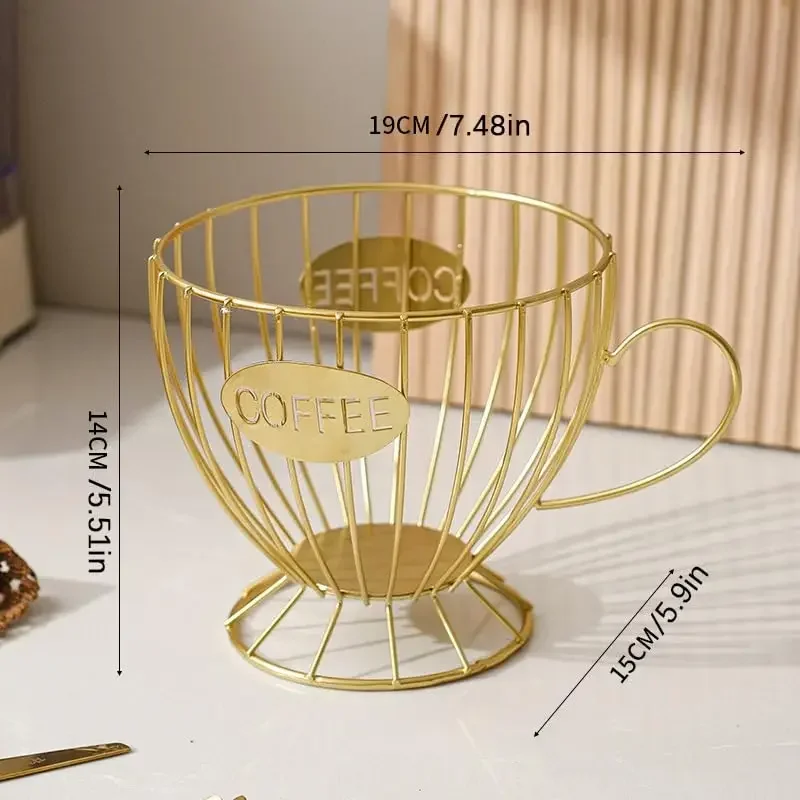 Coffee Capsule Holder - Metalowy stojak na kapsułki z kawą
