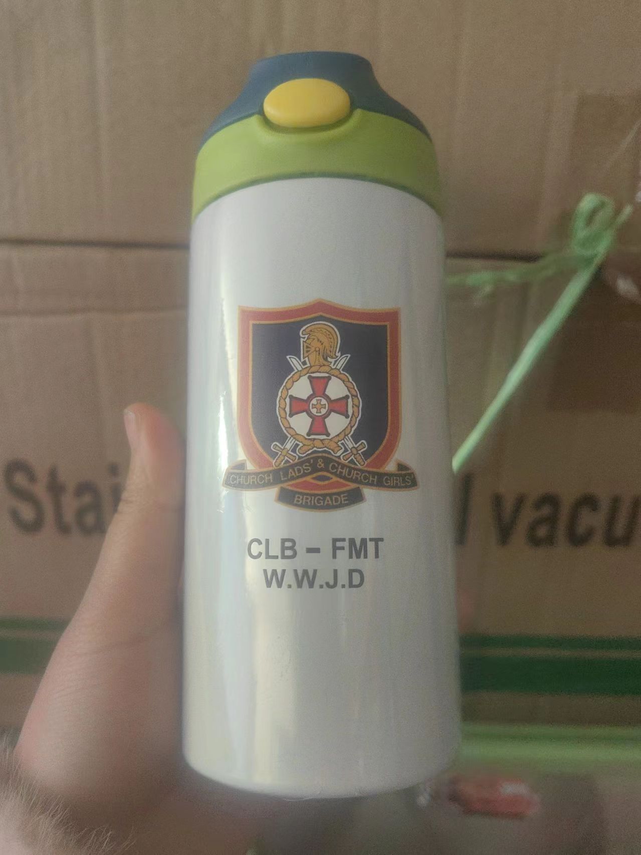 Double Wall Mug - Niestandardowe LOGO Pictur12oz Prosty Kubek Sippy
