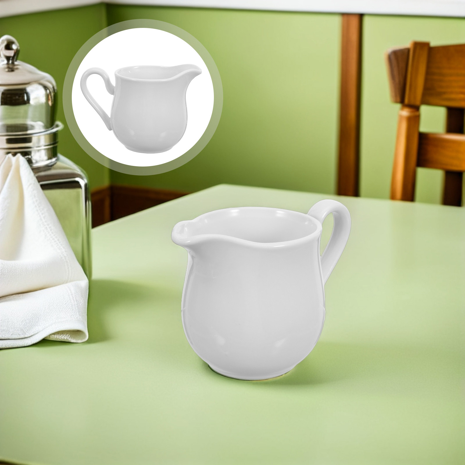 Coffee Tea Creamer - Mały ceramiczny dzbanek o pojemności 350