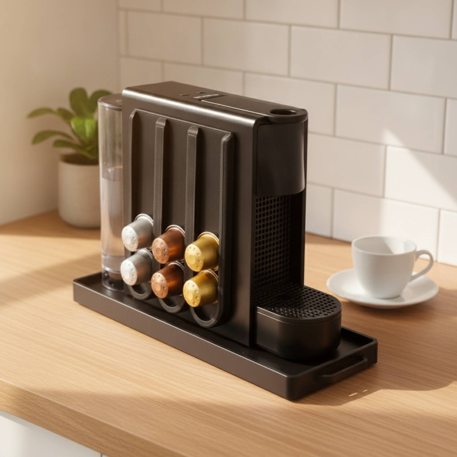 Minimalistyczny pojemnik na ka – Coffee Capsule Holder recenzja i cena