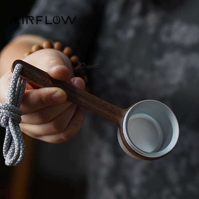 AIRFLOW Drewniana długa łyżka  – Coffee Tea Sugar Set recenzja i cena