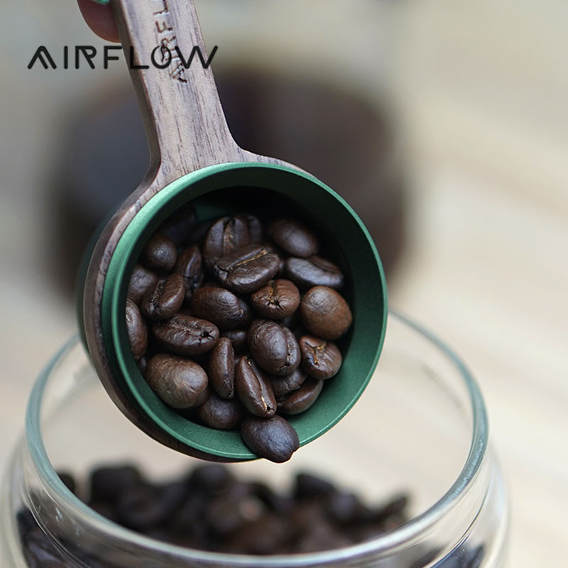 AIRFLOW Drewniana długa łyżka  – Coffee Tea Sugar Set recenzja i cena
