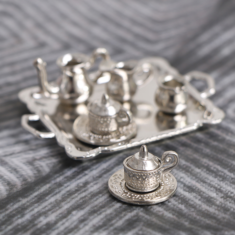 10 sztuk / zestaw 1/12 Miniatu – Coffee Tea Sugar Set recenzja i cena