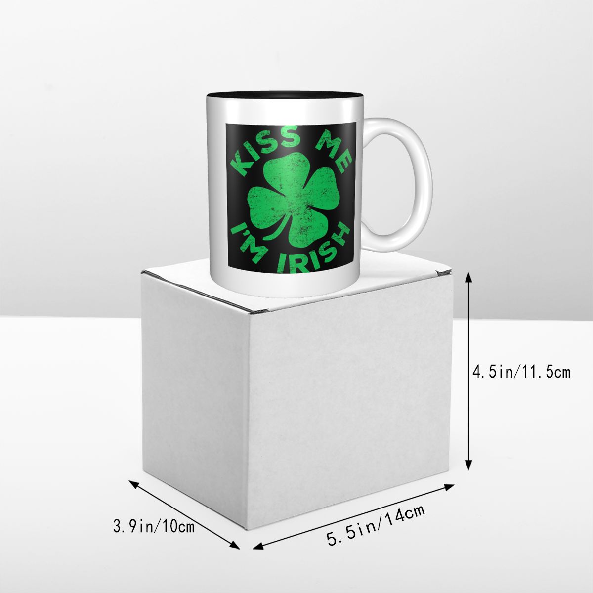 Kiss Me I'm Irish Mug Śmieszne – Coffee Tea You And Me recenzja i cena