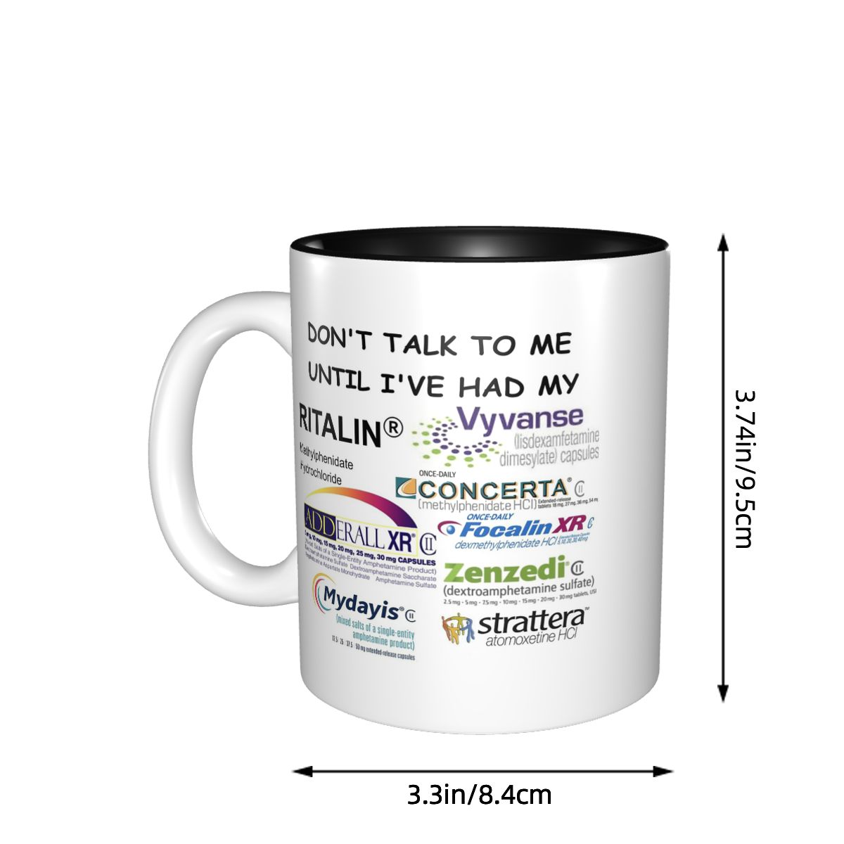 Kubek Nie Mów Mi Zabawnym Słow – Coffee Tea You And Me recenzja i cena