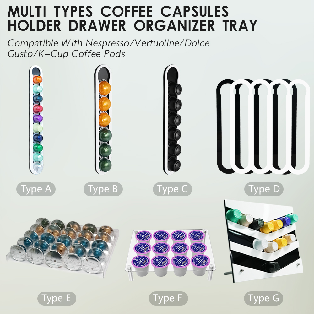 Wiele typów uchwytów na kapsuł – Coffee Capsule Holder recenzja i cena