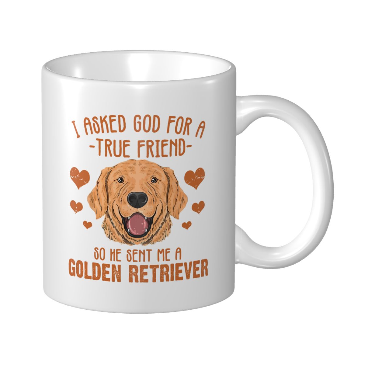 Mark Cup Mug Golden Retriever  – Coffee Tea You And Me recenzja i cena