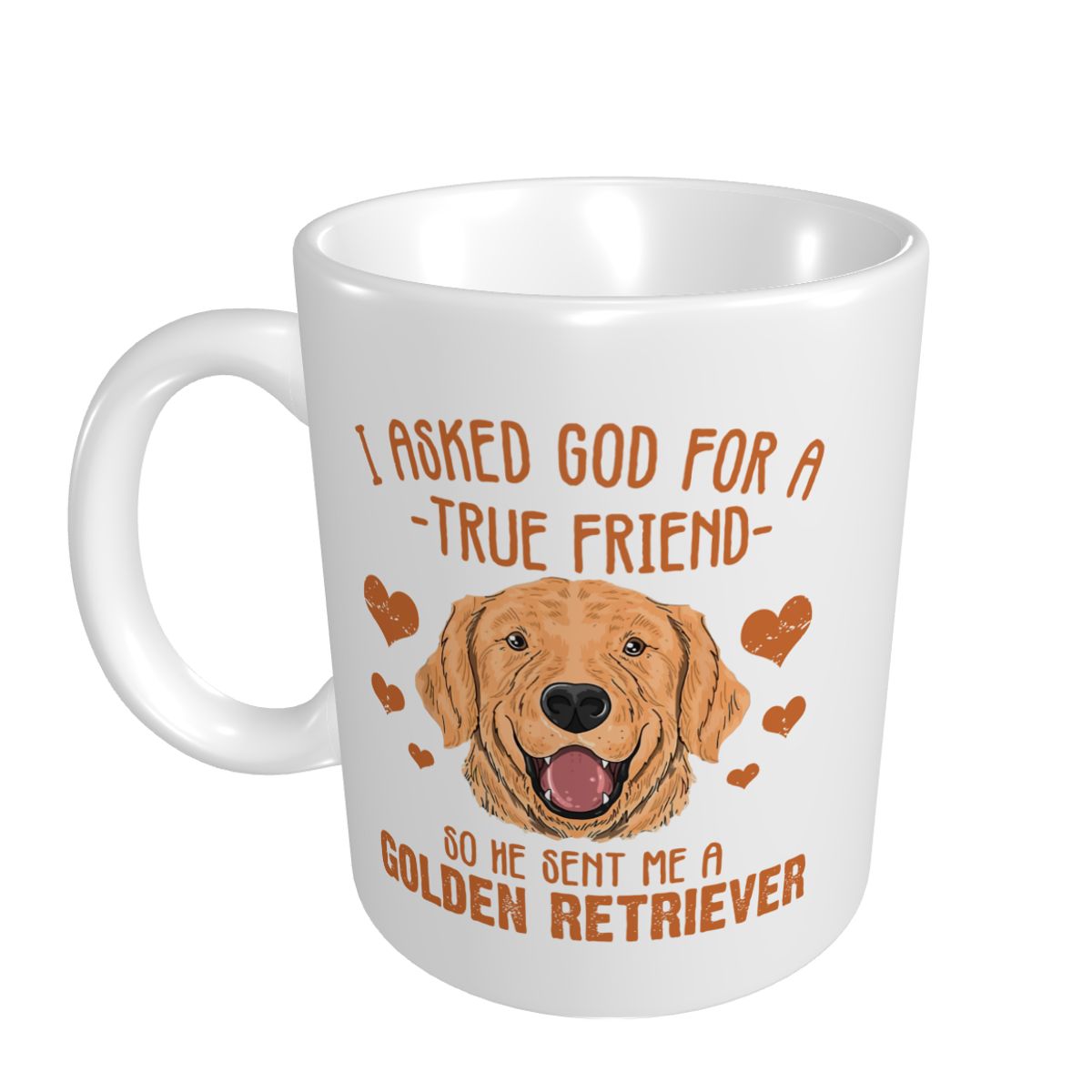 Mark Cup Mug Golden Retriever  – Coffee Tea You And Me recenzja i cena