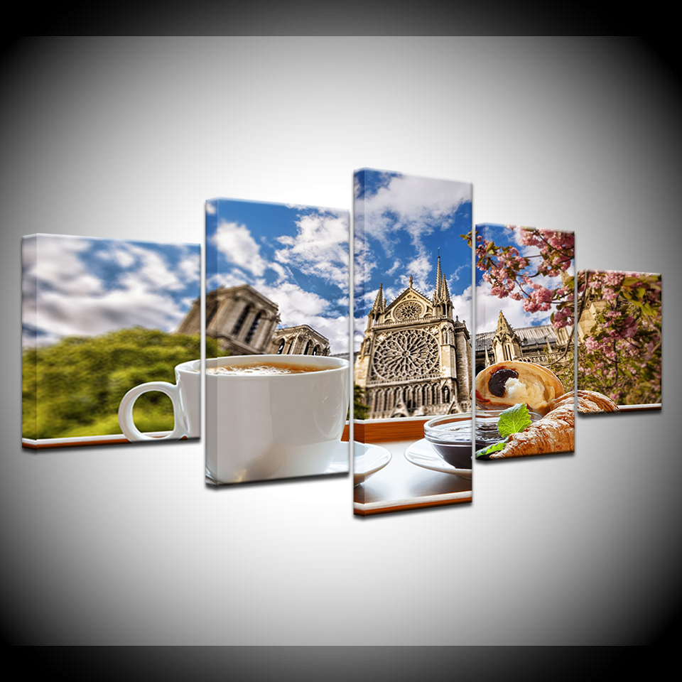 Obraz na Płótnie Herbaciany ch – Wallpaper Coffee And Tea recenzja i cena
