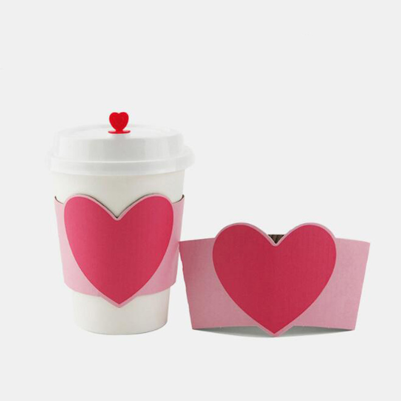 100 szt. Jednorazowy rękaw na  – Coffee Tea Paper Cups recenzja i cena