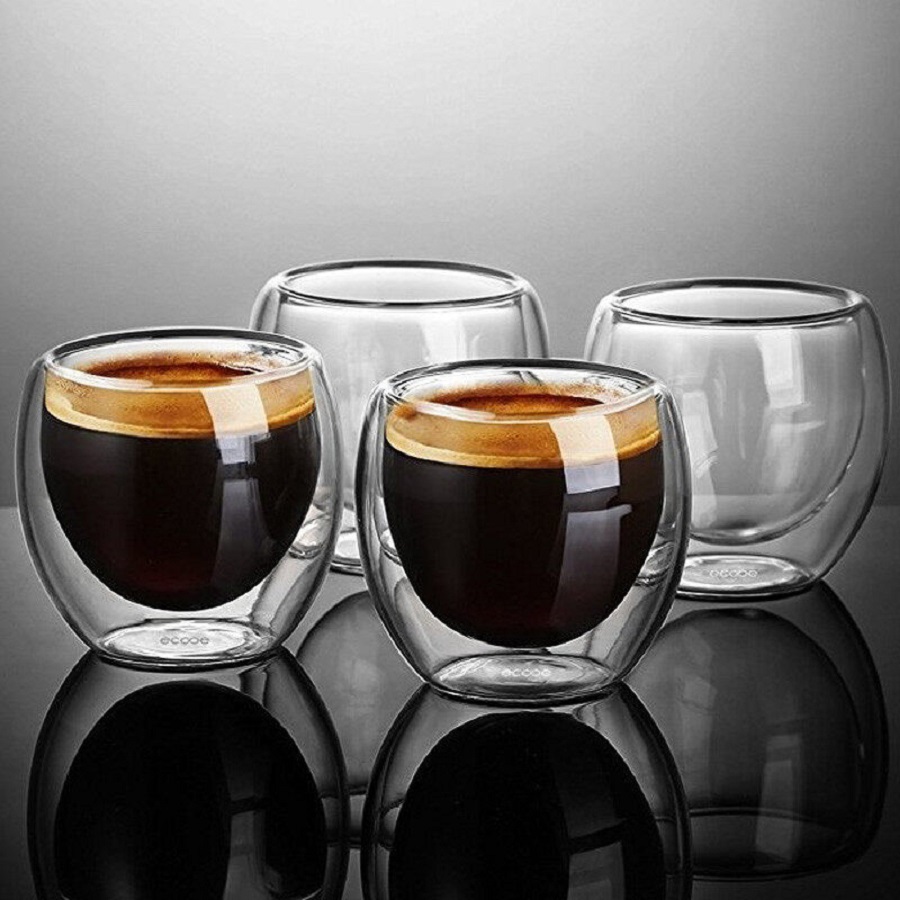 Szklane kubki do kawy z podwój – Double Wall Mug recenzja i cena