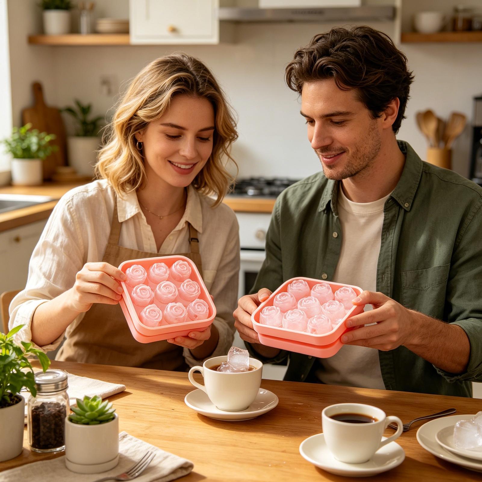 Formy do lodu do koktajli z ła – Coffee Tea Holders recenzja i cena