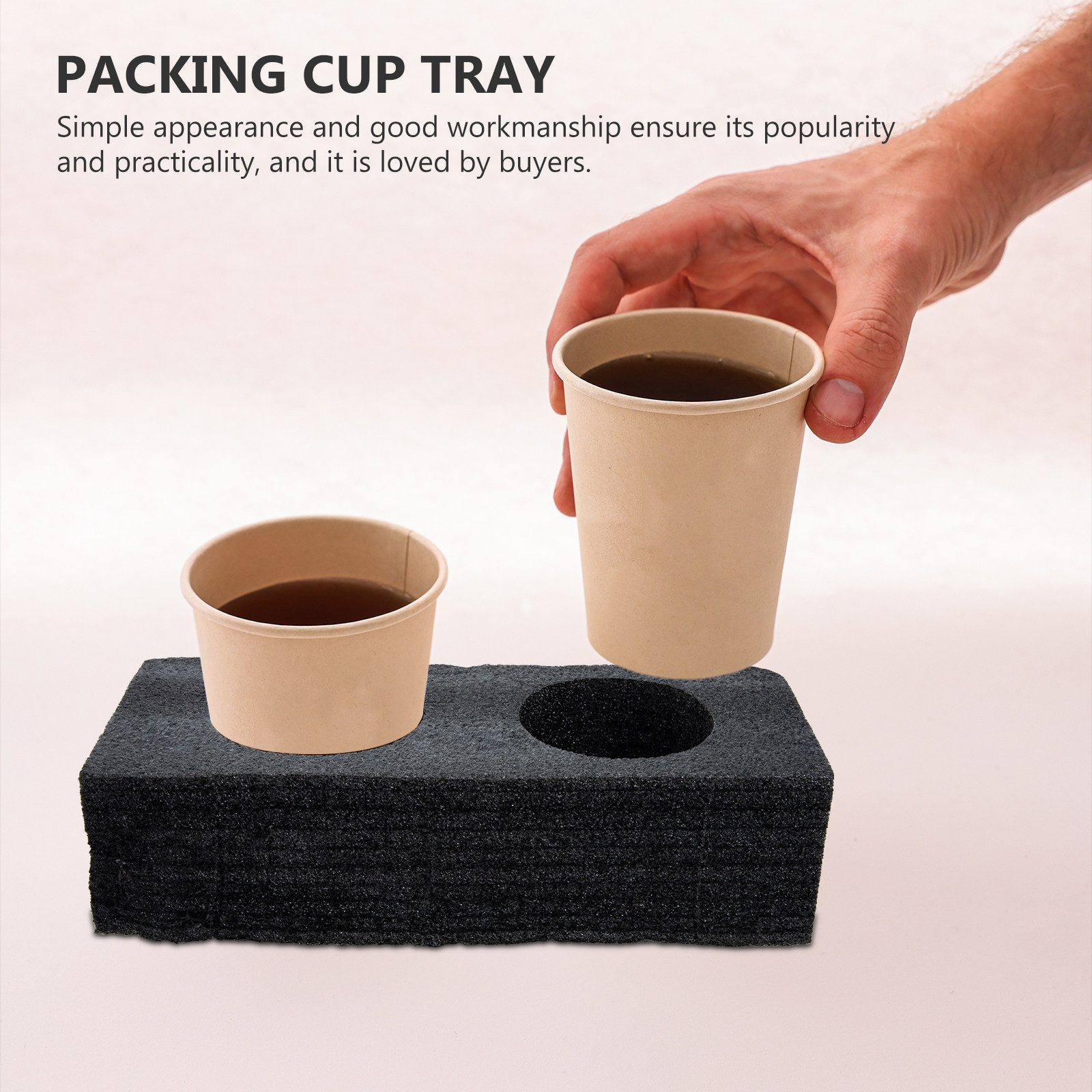 2 szt. Wysokiej jakości tacka  – Coffee Tea Holders recenzja i cena