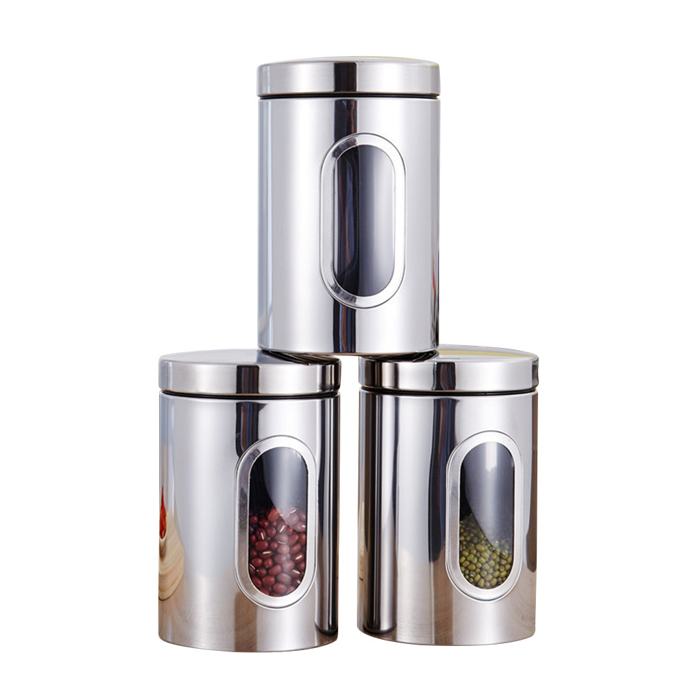 Zestaw szczelnych pojemników n – Coffee Tea Canister Set recenzja i cena