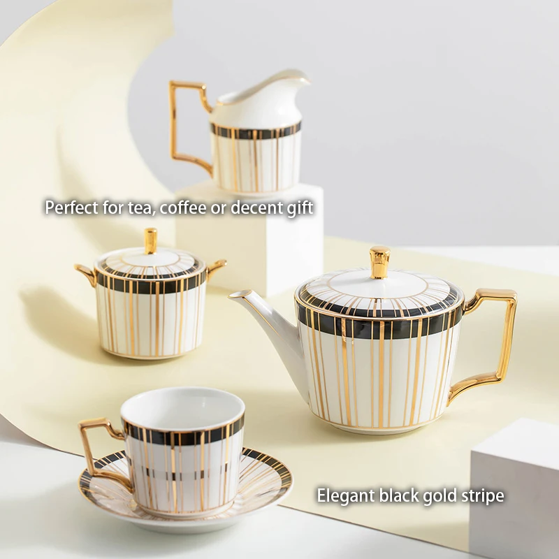 Złoty Zdobiony Porcelanowy Zes – Coffee Tea Creamer recenzja i cena