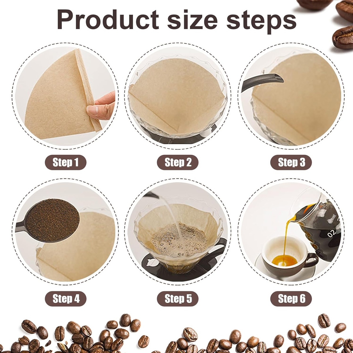 Filtry do kawy w kształcie sto – Coffee Tea Paper Cups recenzja i cena