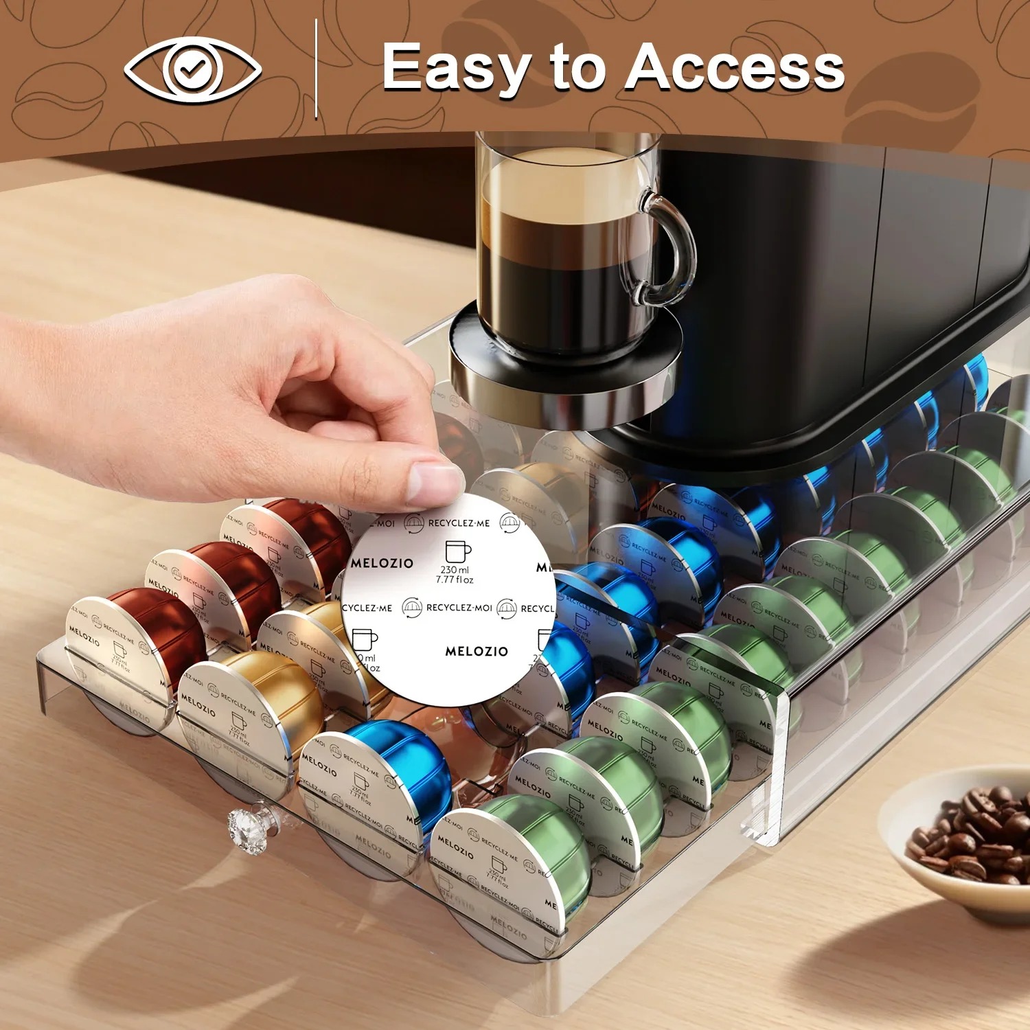 40 szt. Pojemnik na kapsułki d – Coffee Capsule Holder recenzja i cena