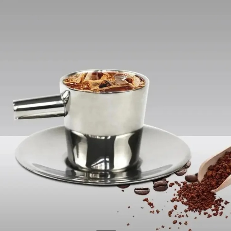 Zestaw 2 sztuk kubków do kawy  – Double Wall Mug recenzja i cena