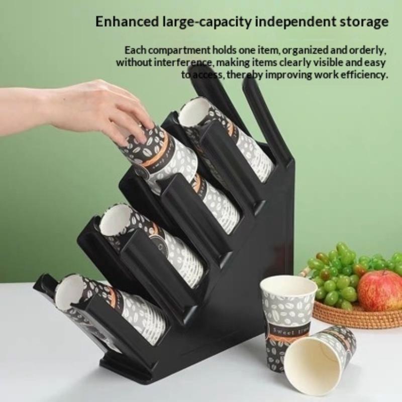 Nowy·Plastikowy Stojak na Kubk – Coffee Tea Paper Cups recenzja i cena