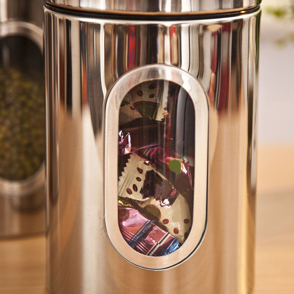 Zestaw szczelnych pojemników n – Coffee Tea Canister Set recenzja i cena