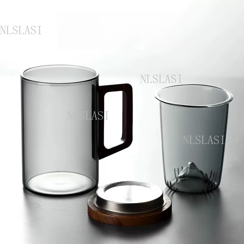 Szary szklany kubek do herbaty – Double Wall Mug recenzja i cena
