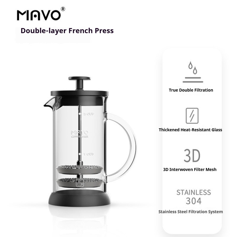 MAVO French Press do kawy z po – Coffee Tea Press recenzja i cena