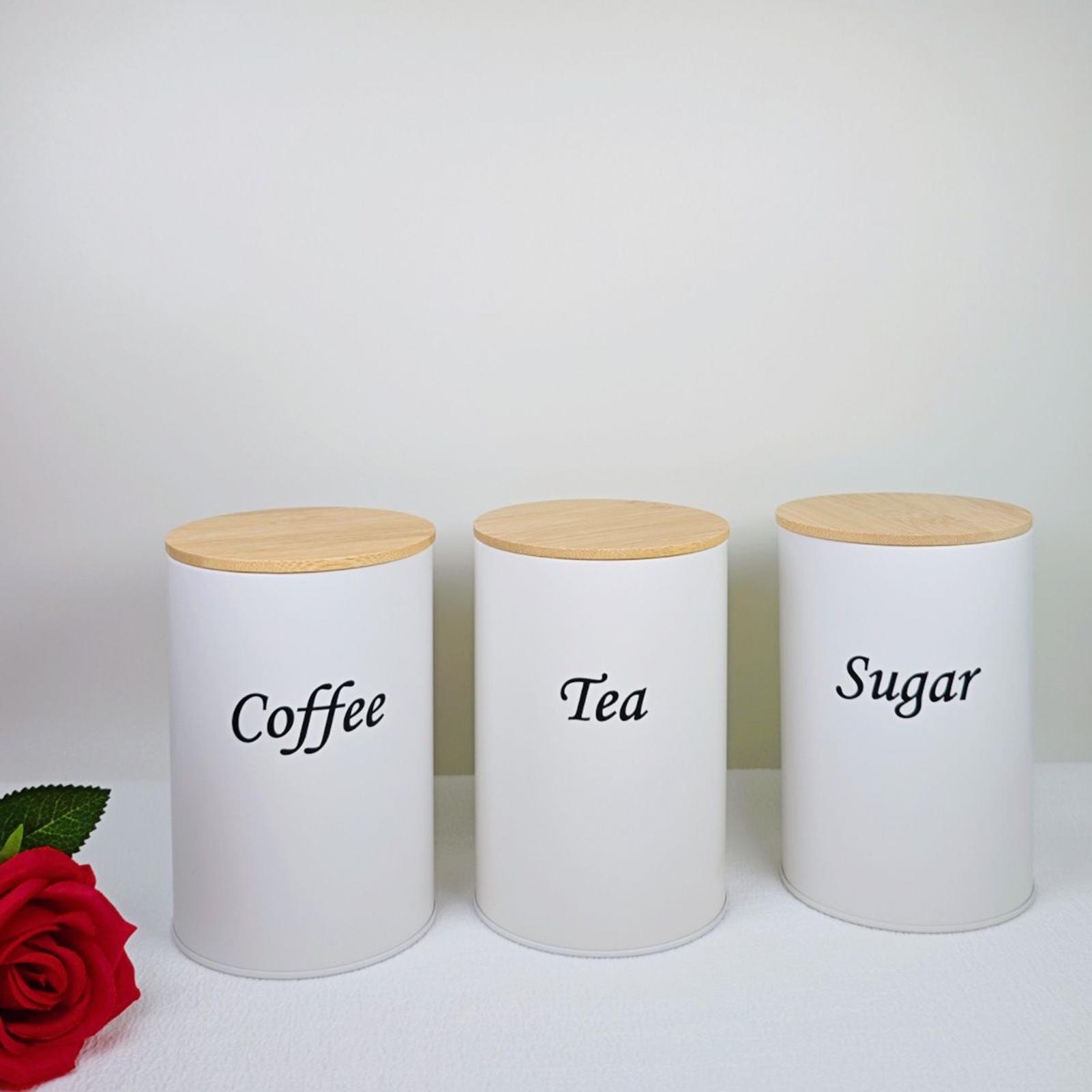Pojemniki na herbatę 3 sztuki  – Coffee Tea Creamer recenzja i cena