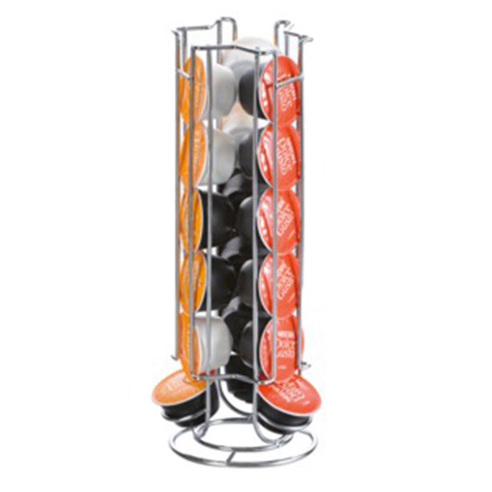 AS63-18Cups Obrotowy Stojak na – Coffee Capsule Holder recenzja i cena