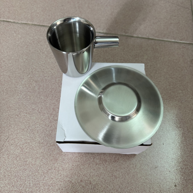 2 sztuki kubków do kawy ze sta – Double Wall Mug recenzja i cena