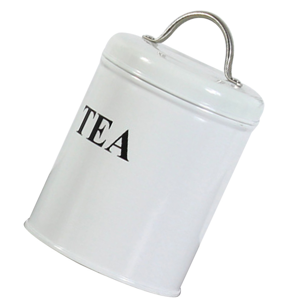 Pojemnik na herbatę czarno-bia – Coffee Tea Canister Set recenzja i cena