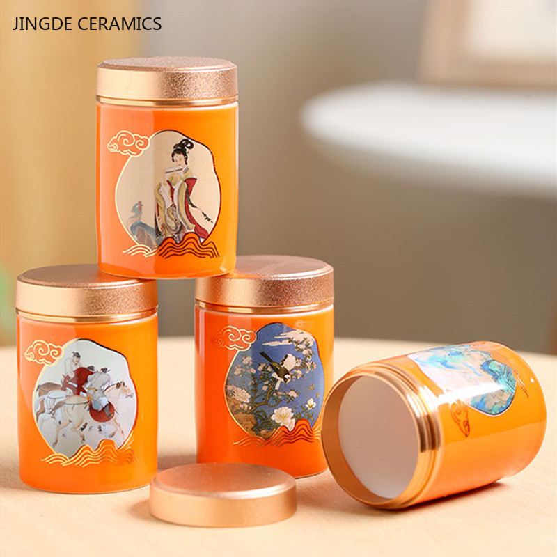 1 szt. Chiński przenośny podrę – Coffee Tea Jar Set recenzja i cena