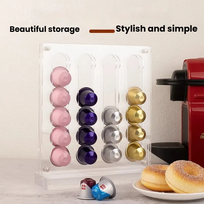 Pojemnik na 40 kapsułek kawy,  – Coffee Capsule Holder recenzja i cena