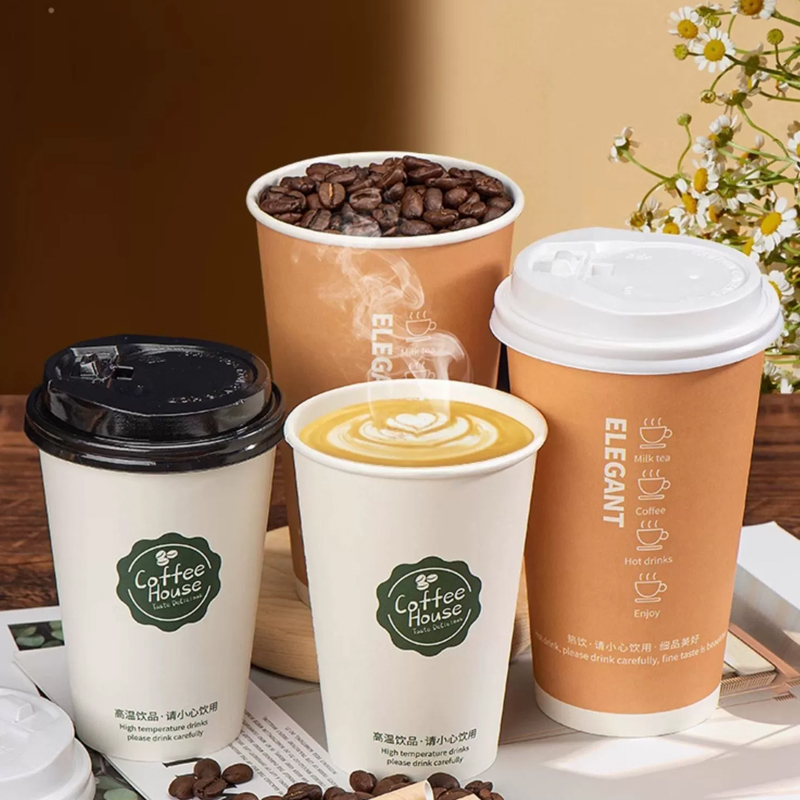 LOGO Niestandardowe zagęszczon – Coffee Tea Paper Cups recenzja i cena