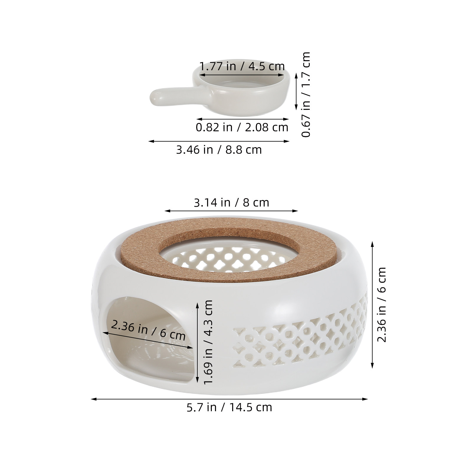 1 zestaw ceramicznej podstawki – Coffee Tea With Milk recenzja i cena