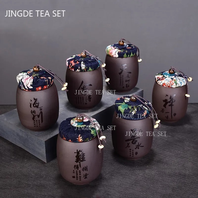 Chiński fioletowy piasek mała  – Coffee Tea Canister Set recenzja i cena