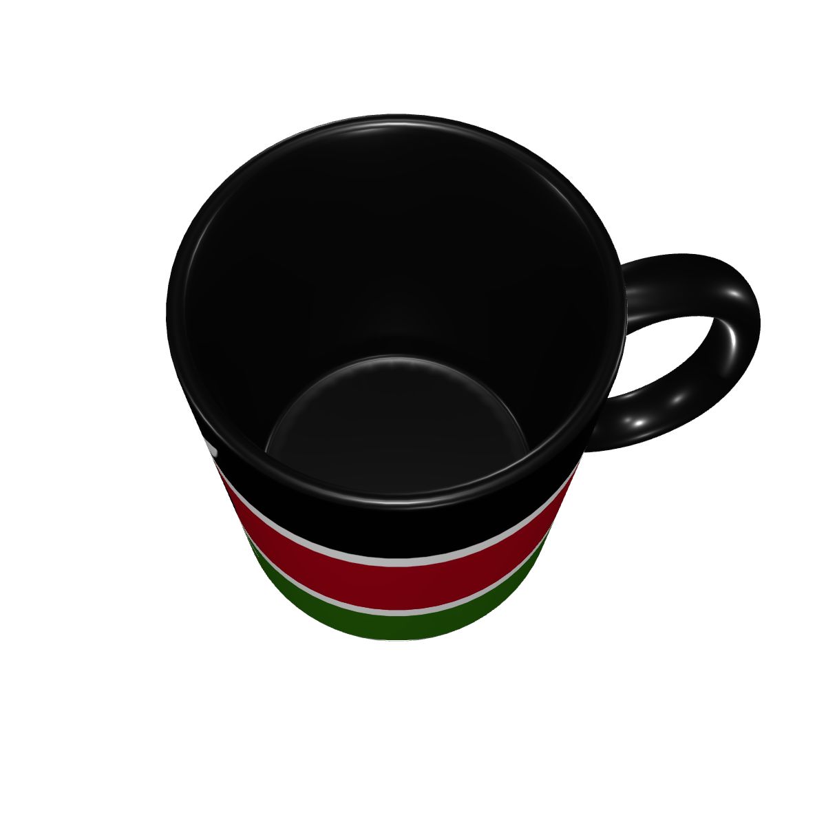 Kubek z flagą Kenii, ceramiczn – Coffee Tea Kenya recenzja i cena