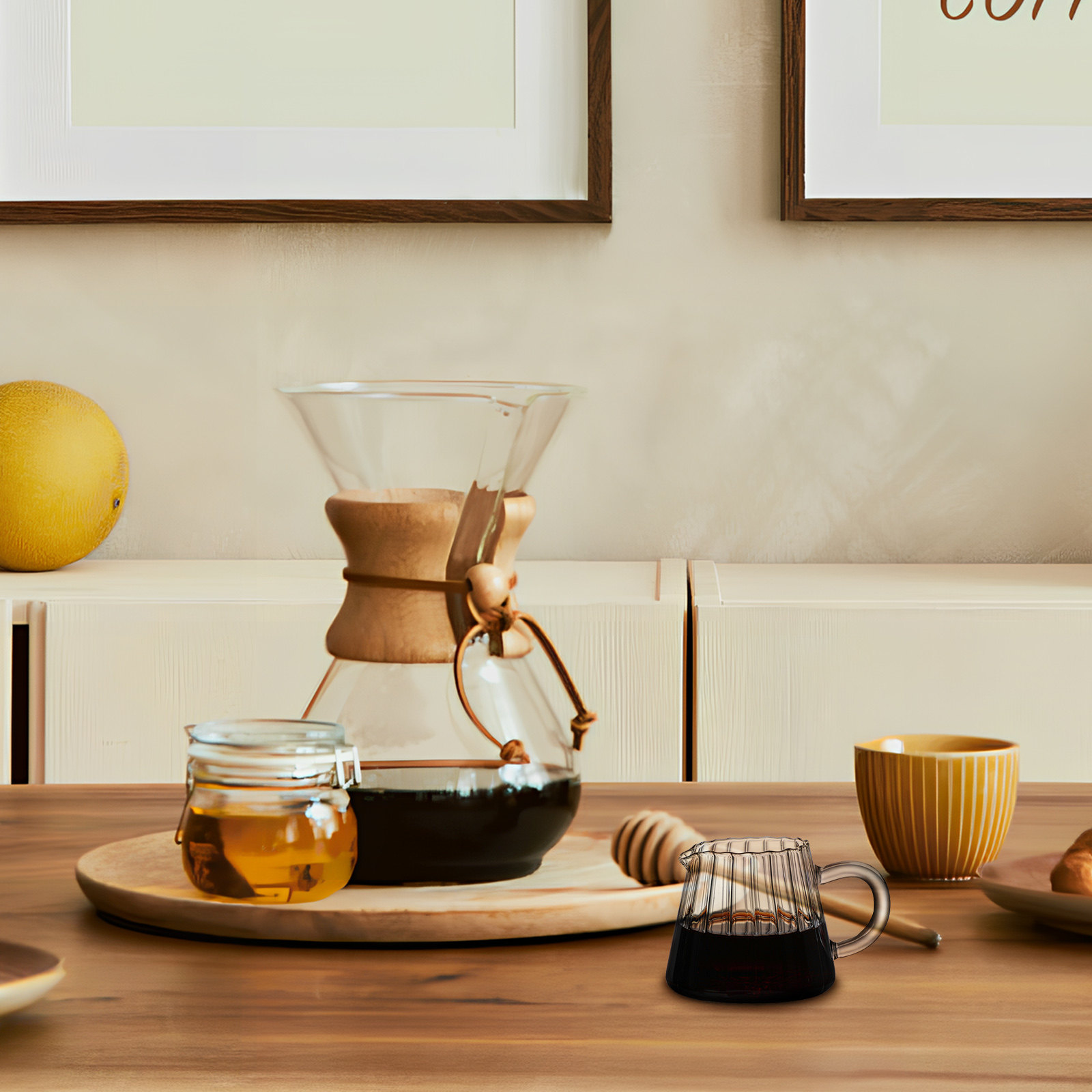Przezroczysty szklany dzbanek  – Coffee Tea Creamer recenzja i cena