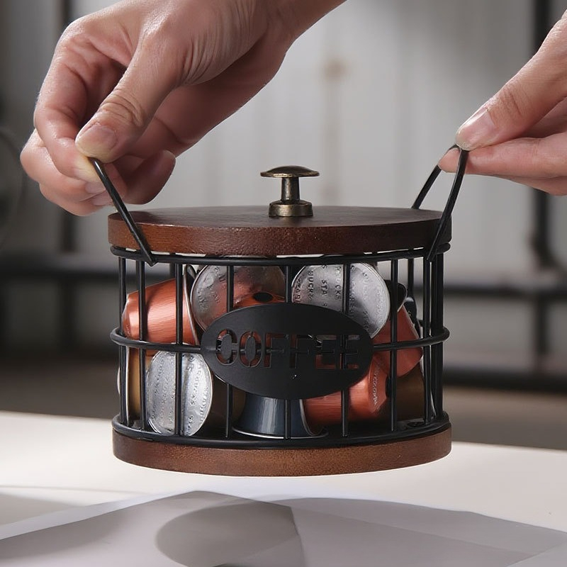 Koszyk na kawę, Stojak na kaps – Coffee Capsule Holder recenzja i cena