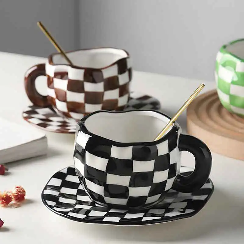 250ml Czarno-biały kubek do ka – Alternative To Coffee And Tea recenzja i cena