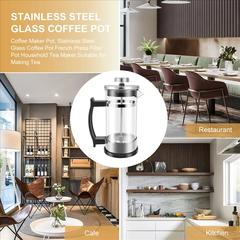 Kawiarka French Press z filtre – Coffee Tea Press recenzja i cena